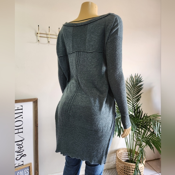 Free people Tunic sweaters Linen and cotton size L - Picture 3 of 12
